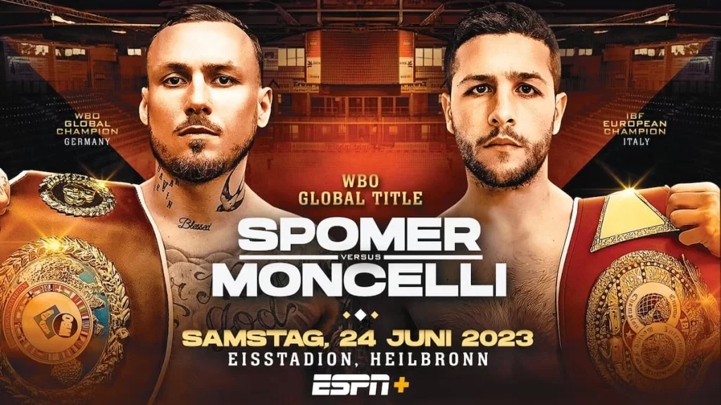 Top Rank Boxing Spomer vs. Moncelli