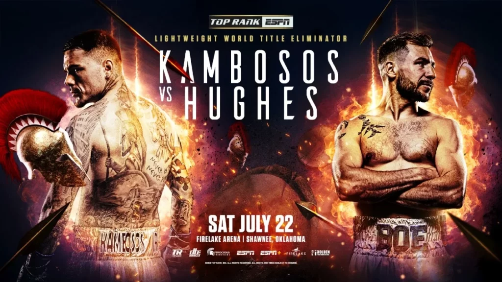 Top Rank Boxing Kambosos Jr. vs. Hughes