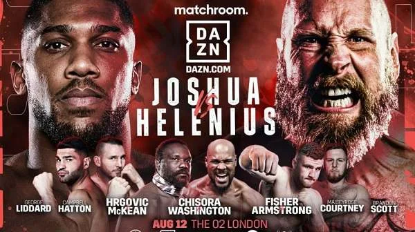 Dazn Boxing Joshua Vs Helenius