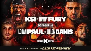 KSI vs. Tommy Fury Plus Logan Paul vs. Danis PPV 10/14/23 – October 14th 2023