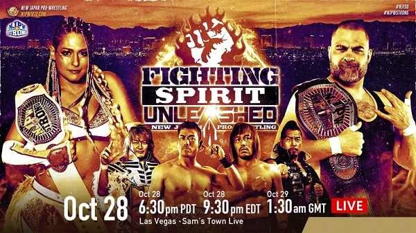 NJPW Fighting Spirit Unleashed 2023 PPV Live