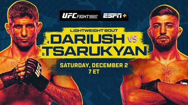UFC Fight Night – Dariush vs. Tsarukyan