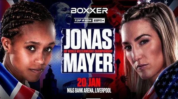 TopRank Boxing On ESPN Mayer Vs Jonas 1/20/24
