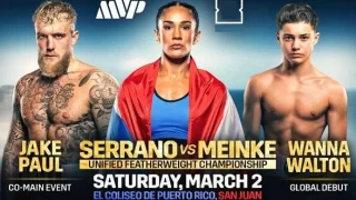Serrano vs. Meinke + Jake Paul Fight Night 3/2/24 – March 2nd 2024