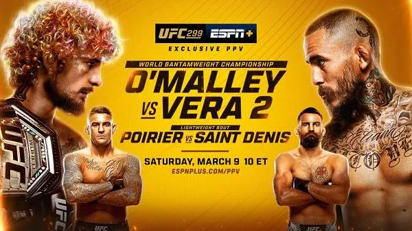 UFC 299 OMalley vs. Vera 2 PPV 3/9/24 Full Show Online Dailymotion