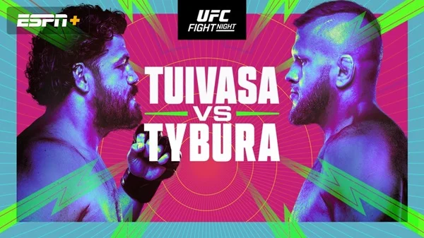 UFC Fight Night: Tuivasa vs. Tybura 3/16/24